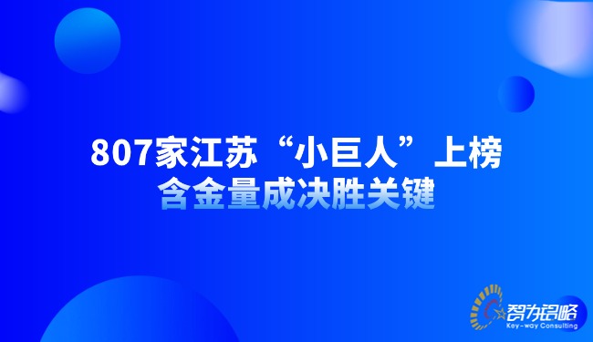 807家江蘇“小巨人”上榜，含金量成決勝關(guān)鍵.jpg