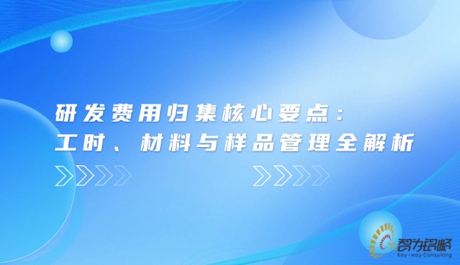 研發(fā)費(fèi)用歸集核心要點(diǎn)：工時(shí)、材料與樣品管理全解析.jpg